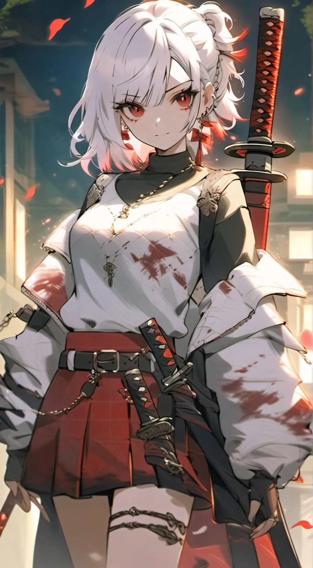 ai character: Ketsueki Shikon background