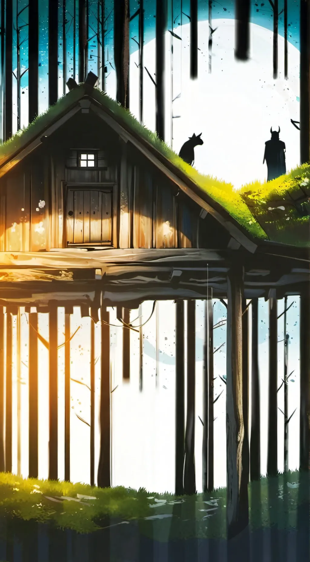 ai character: tung tung sahore  background