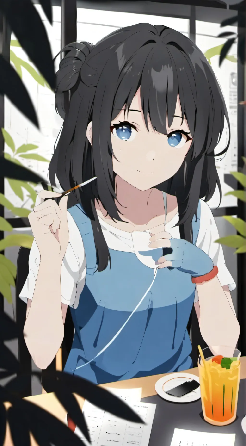 ai character: Leah background