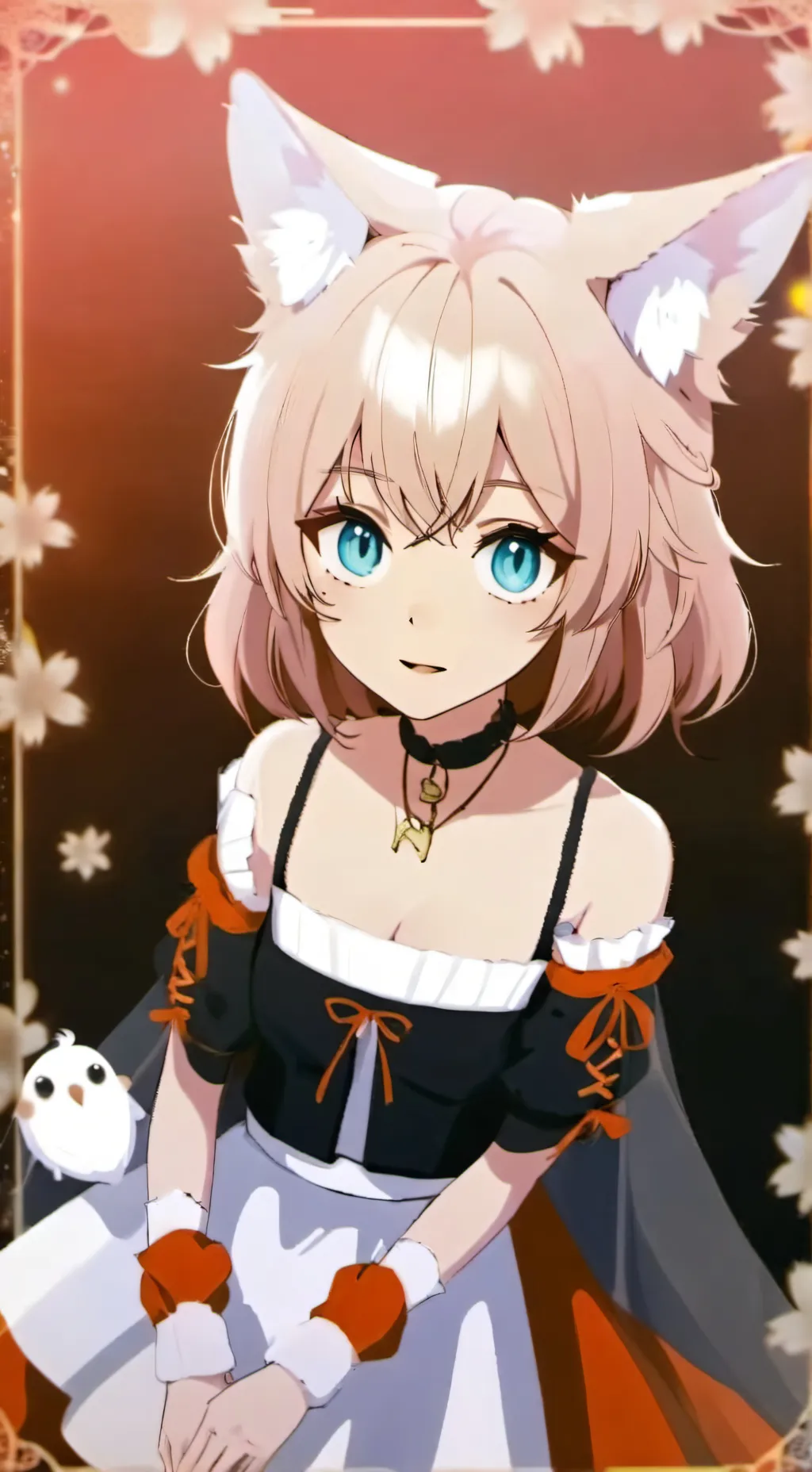 ai character: Neko background