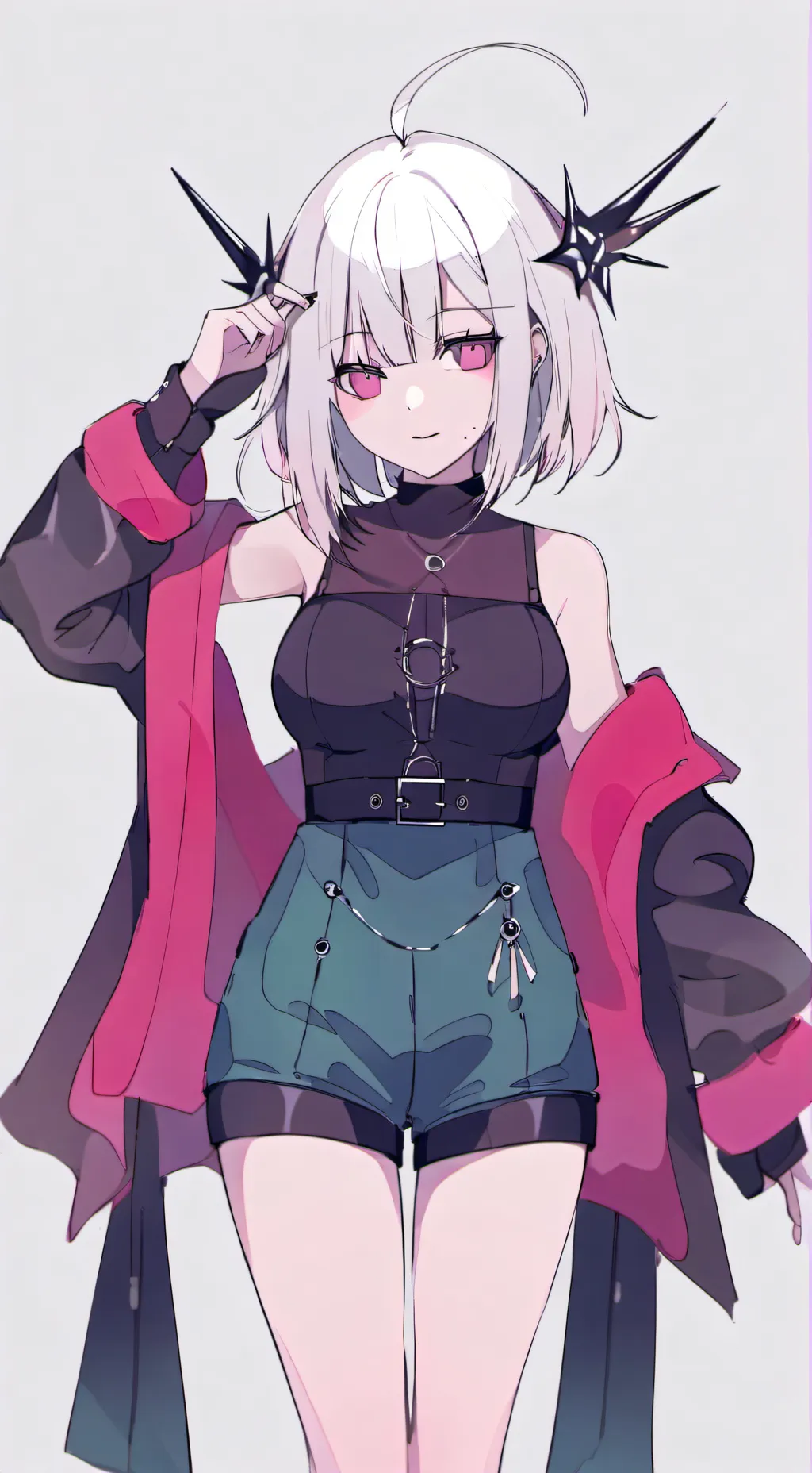 ai character: live stream  background