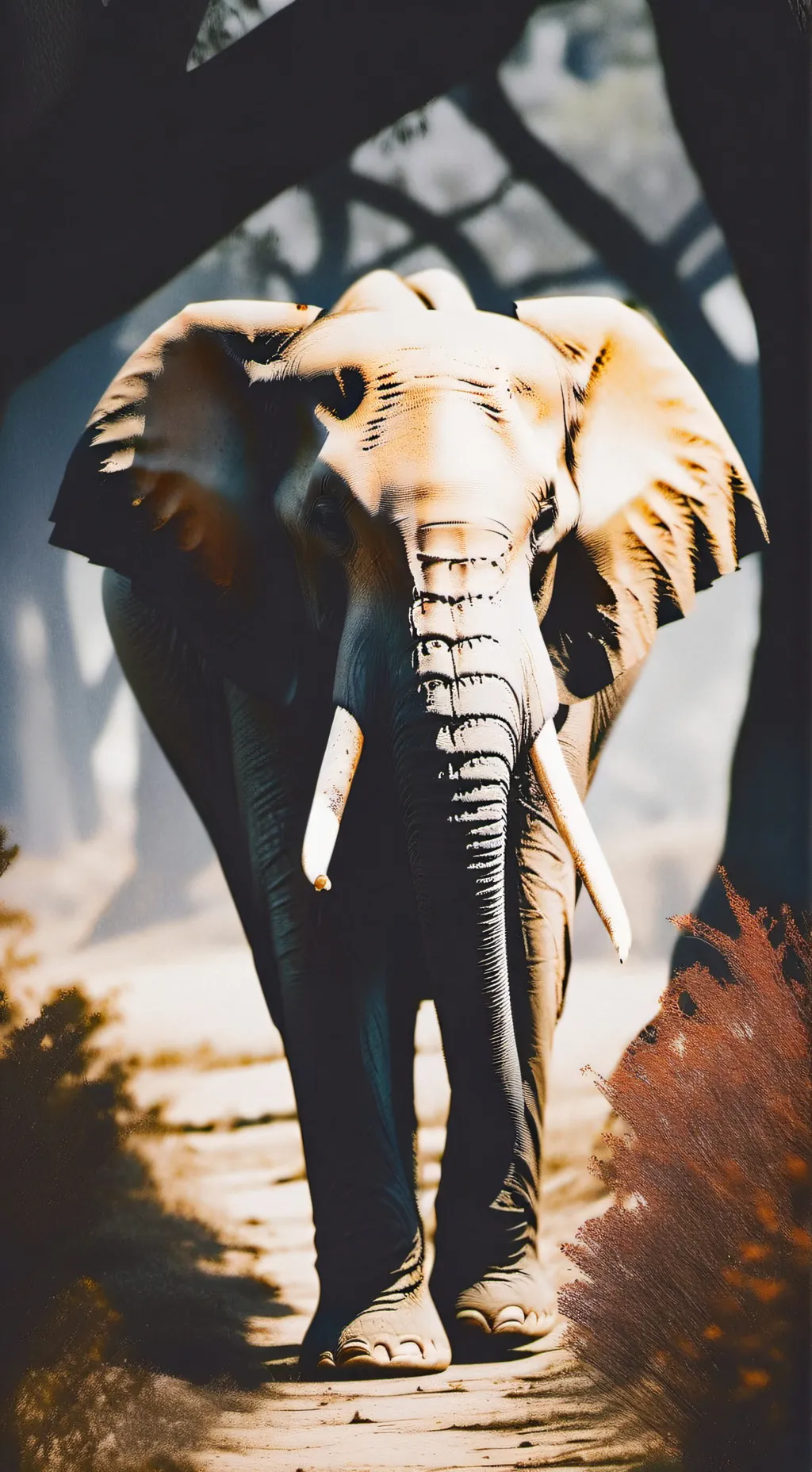ai character: elephant need help background