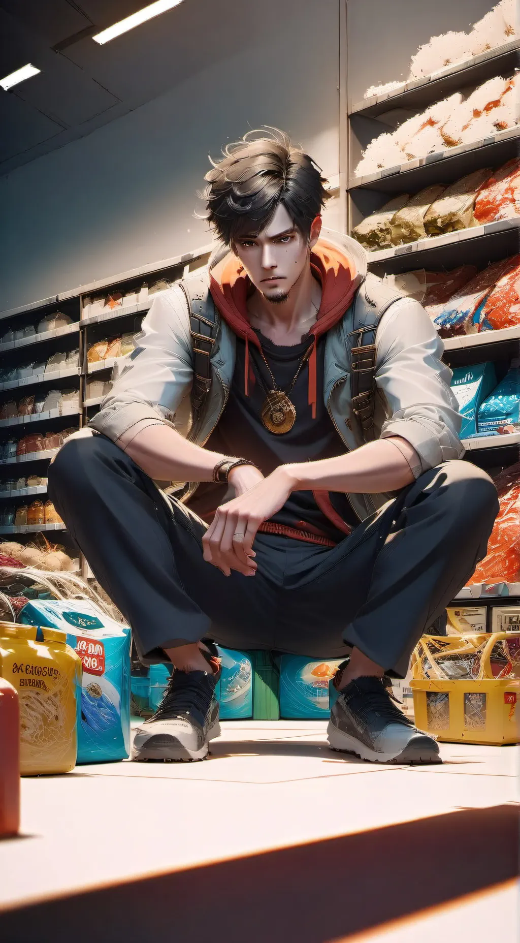 ai character: Oliver background