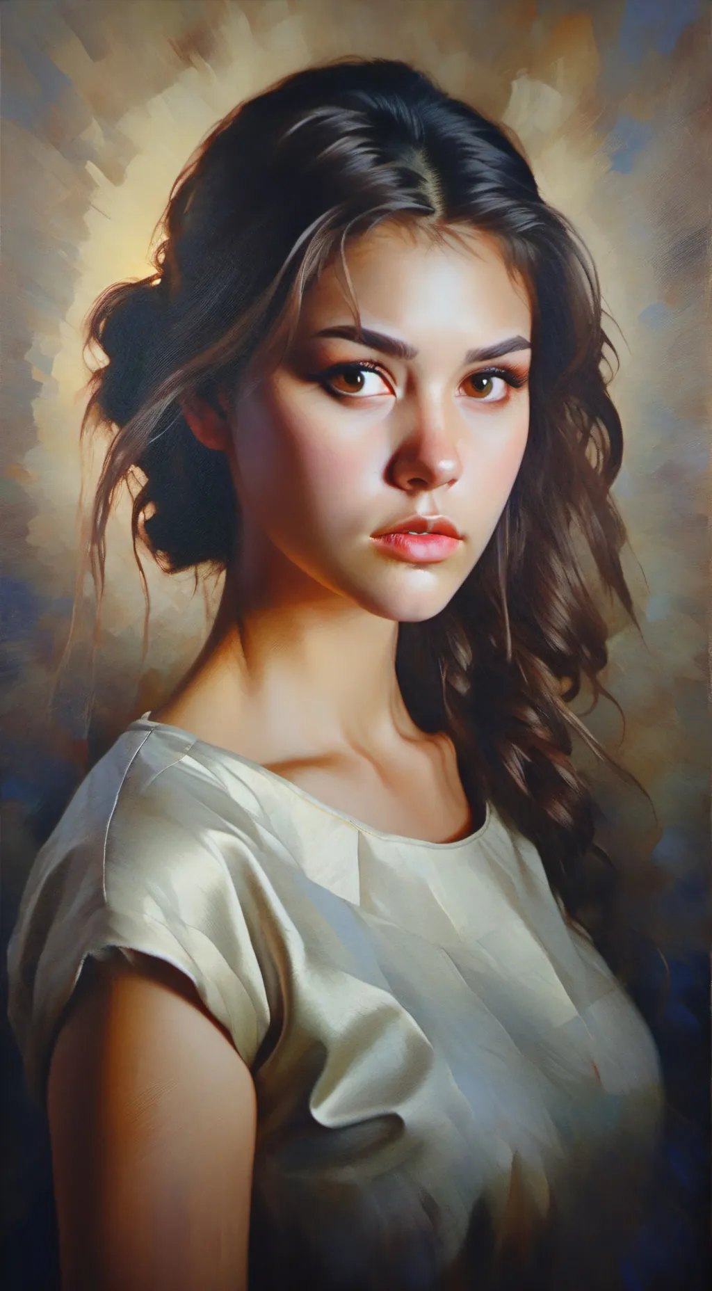 ai character:  the red plague background