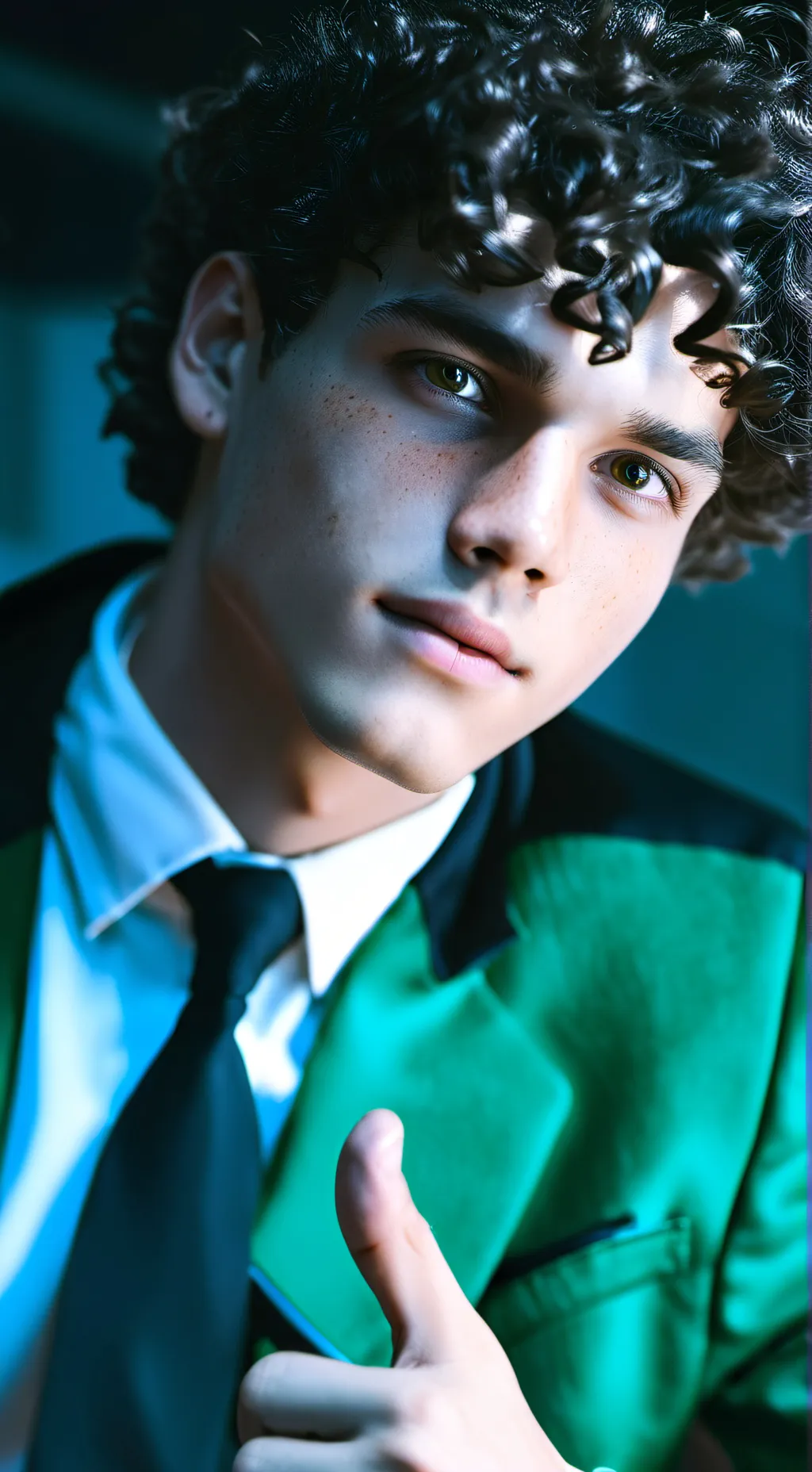 ai character: Mattheo riddle background