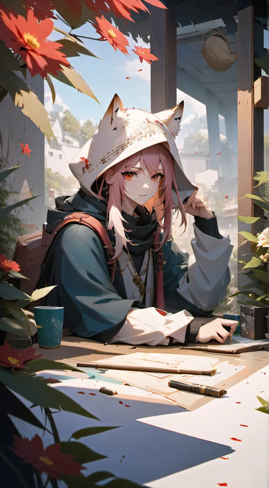 ai character: Lana background