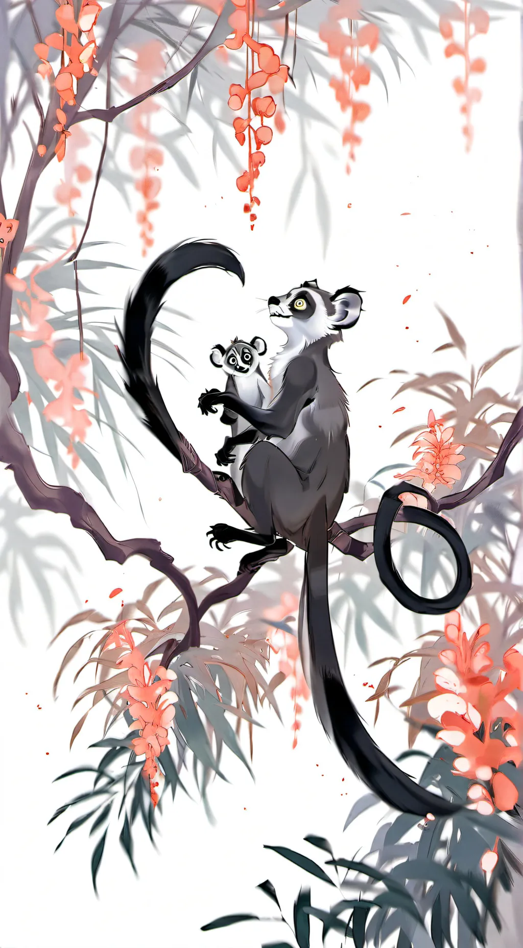 ai character: MHA HIKING! background