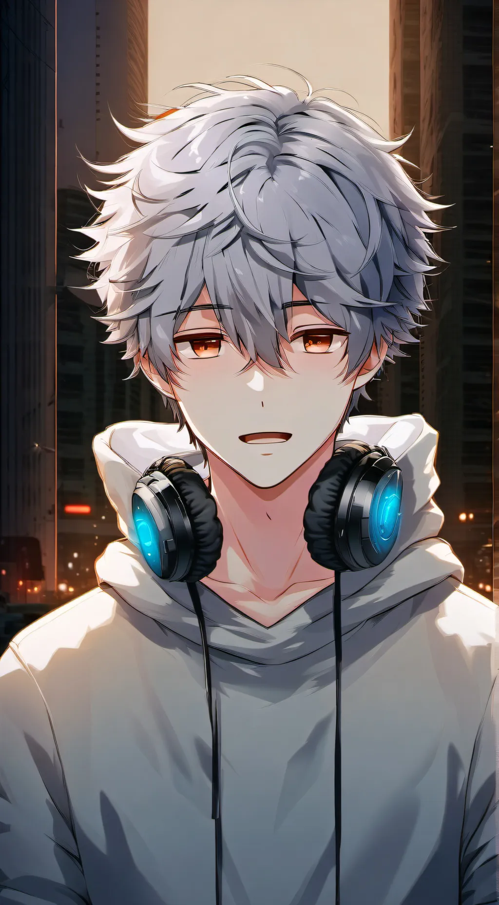 ai character: Alejandro 🤍🐇😀 background