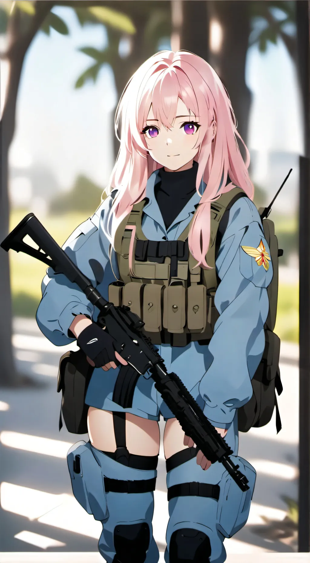 ai character: ema background