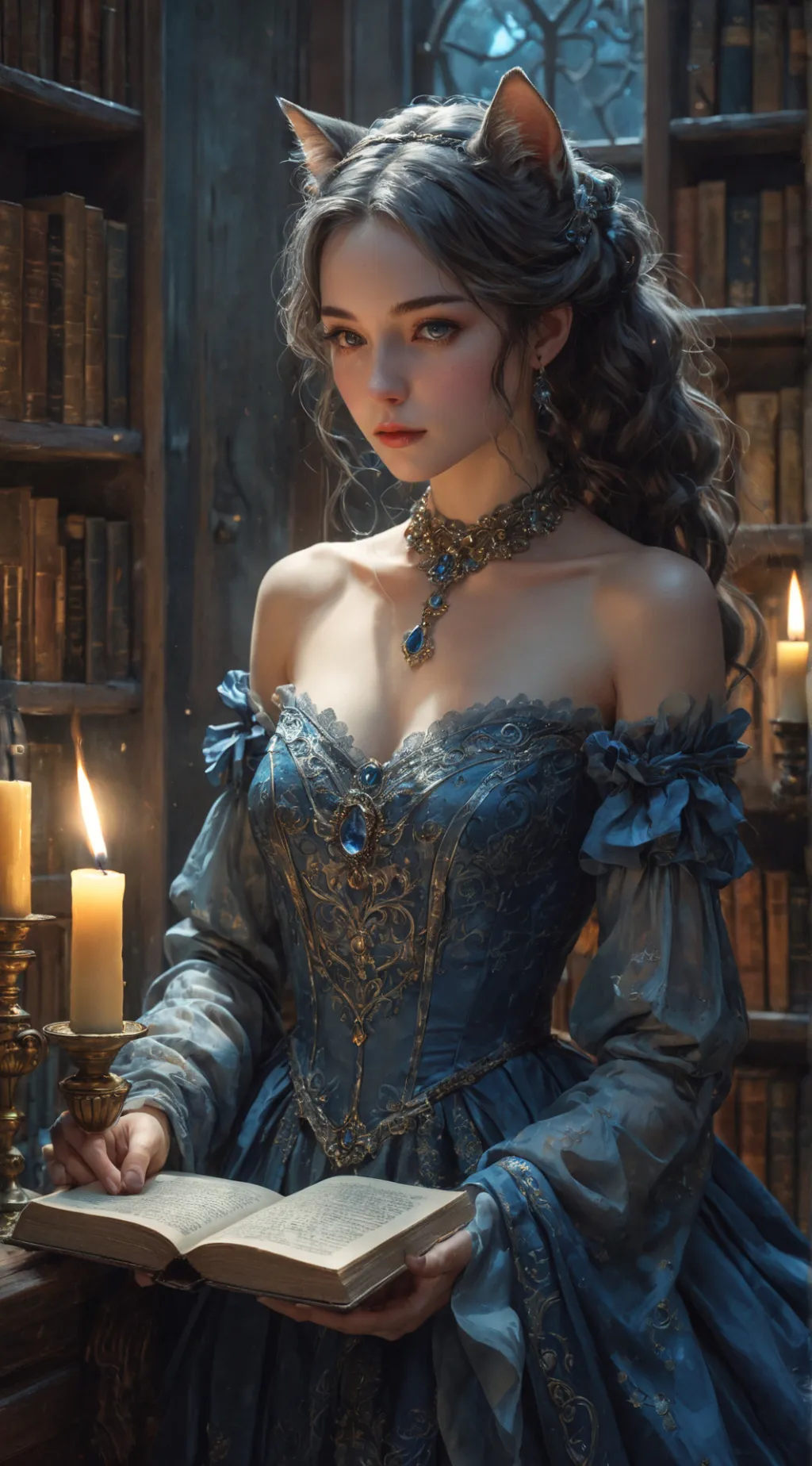 ai character: Everly background