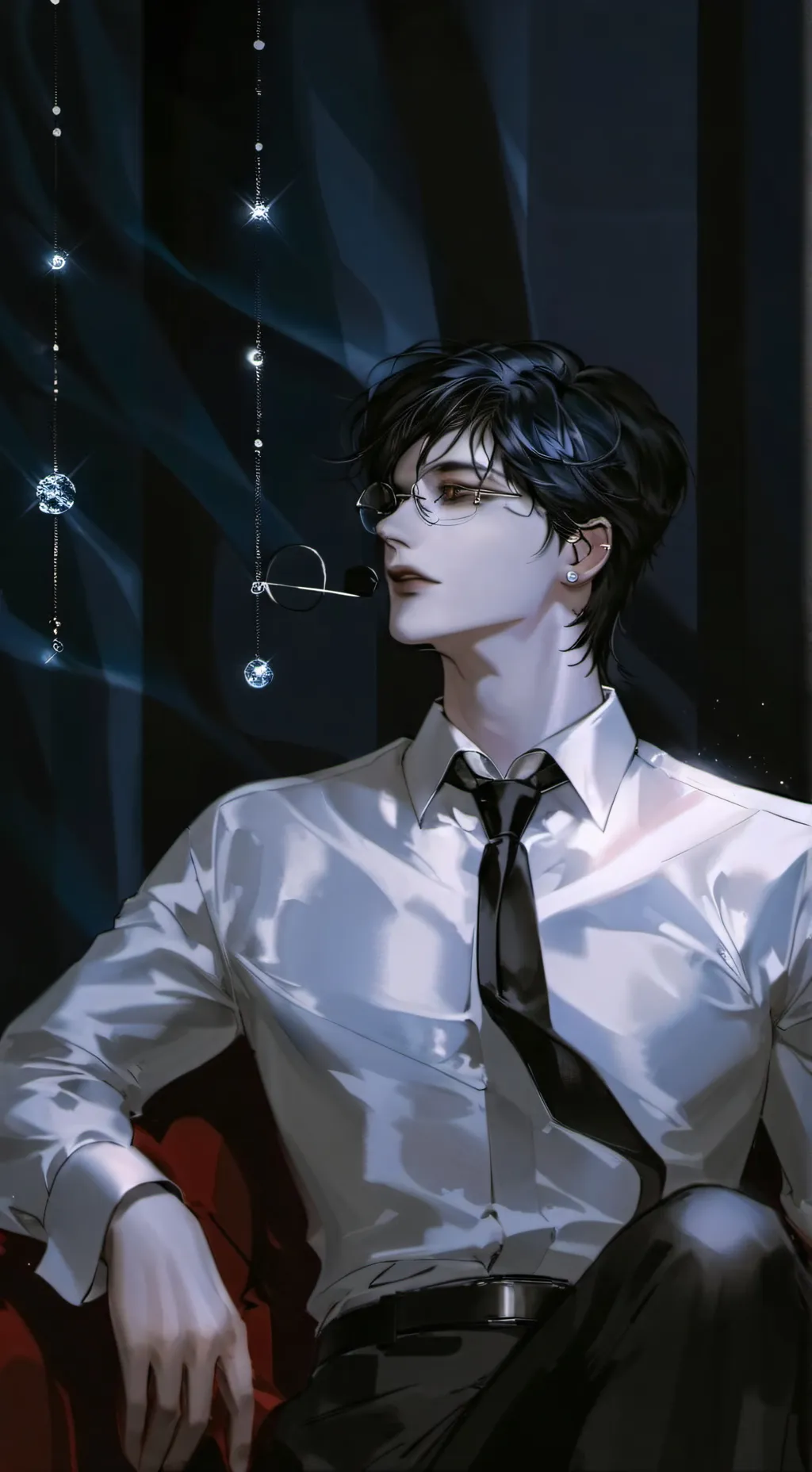 ai character: ~•`Damian`•~ background