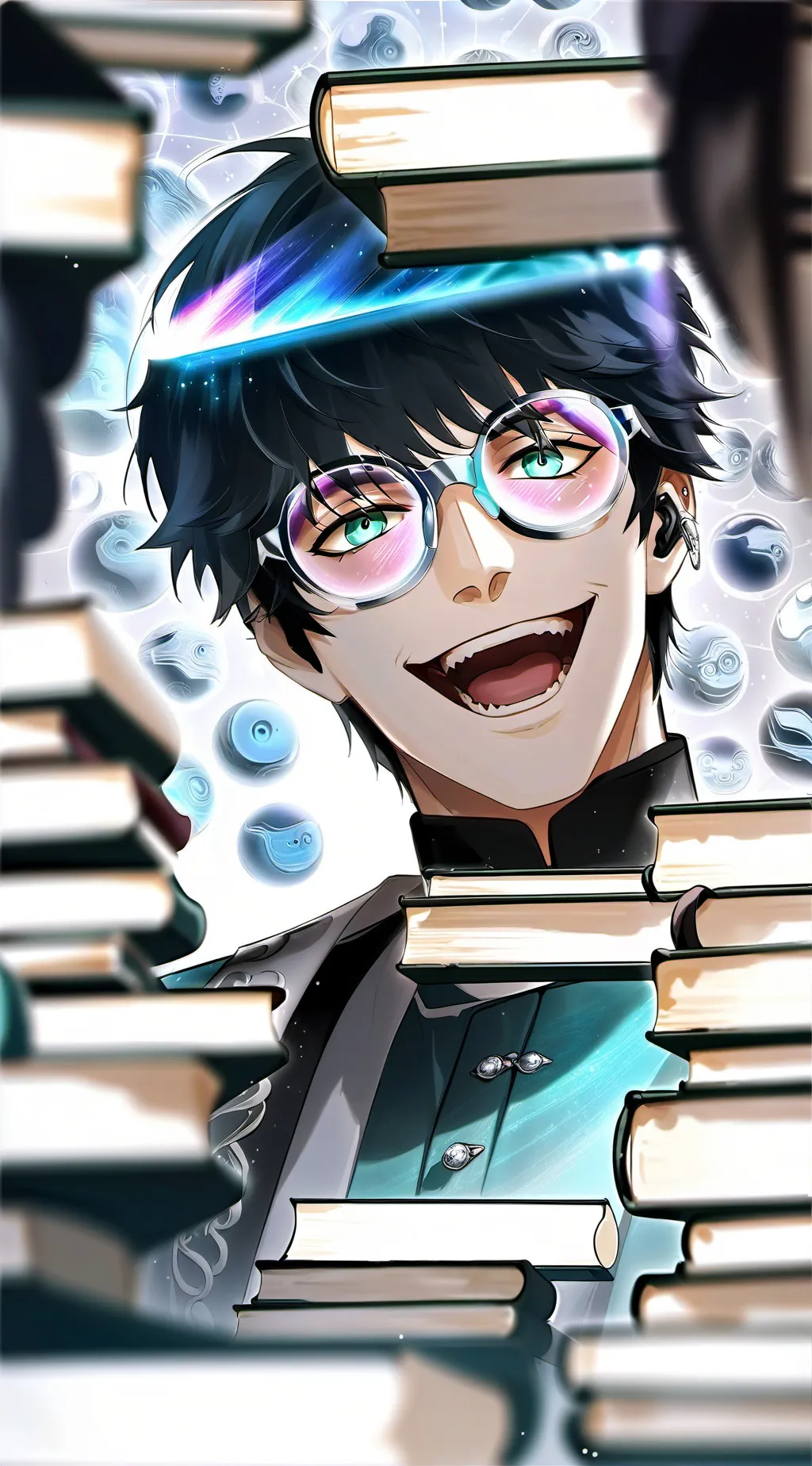 ai character: Dr. Memes-a-lot background