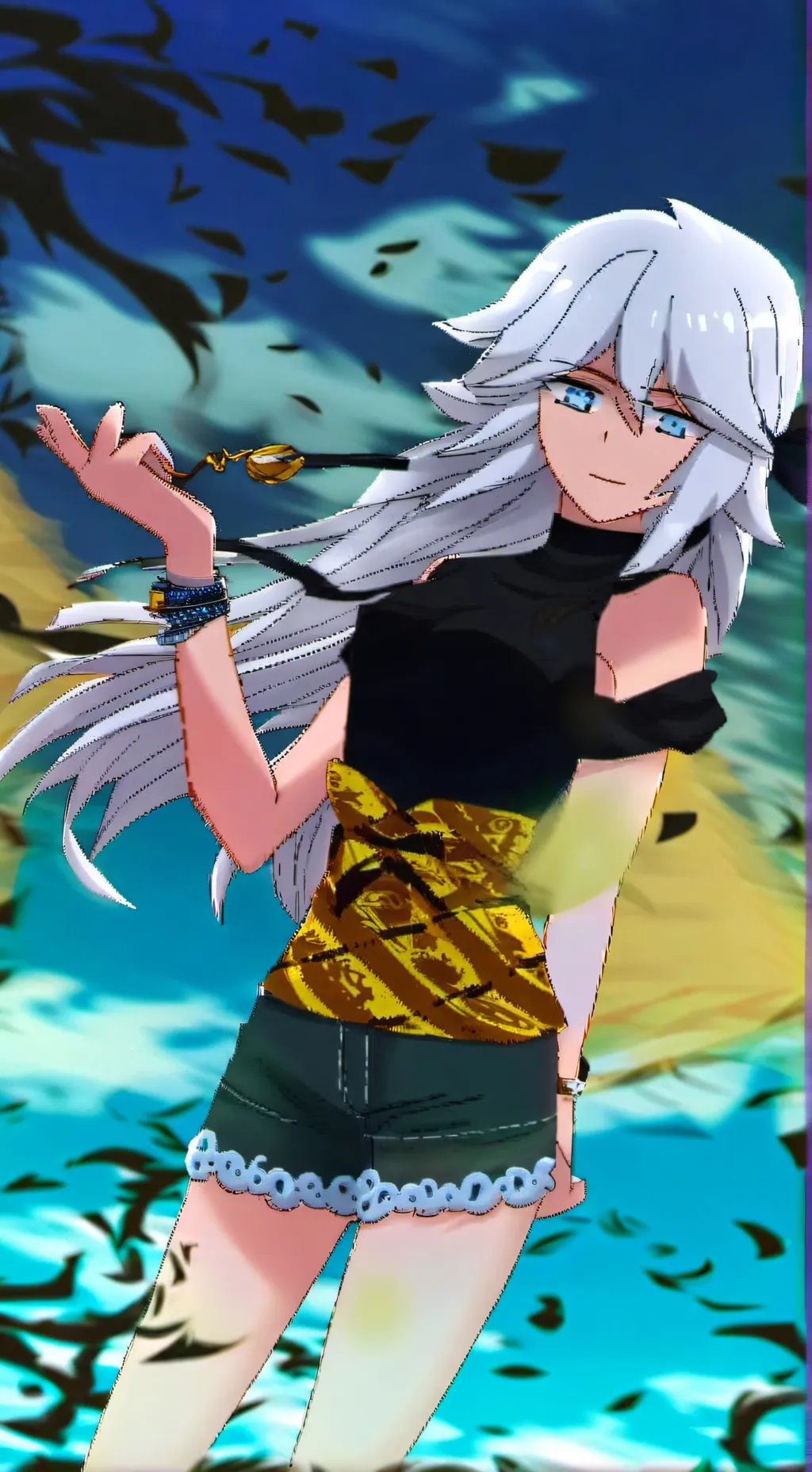 ai character: chill gujjoz  background