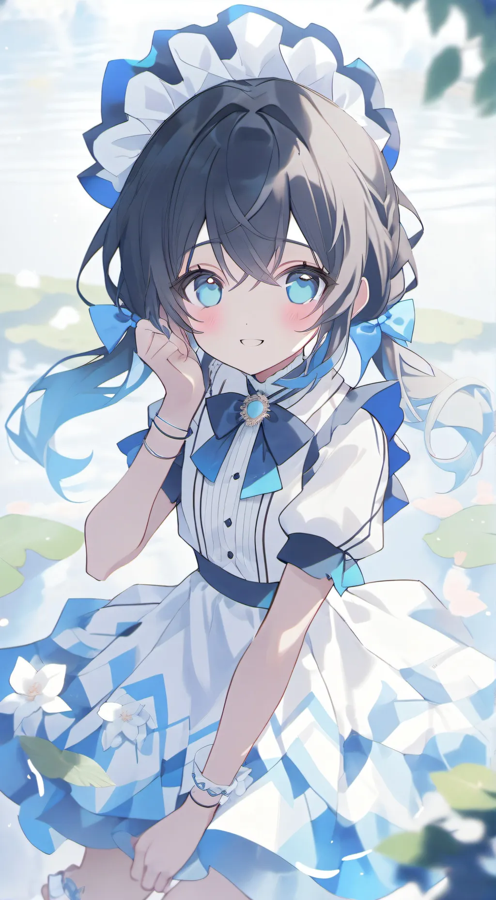 ai character: New demon slayer background