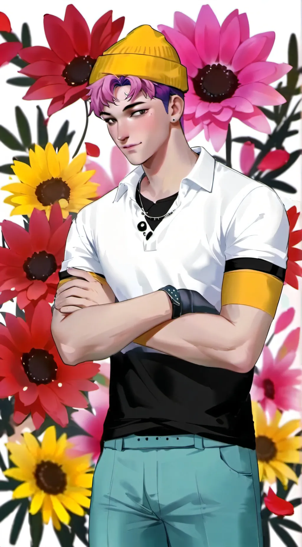 ai character: Abby Saja background