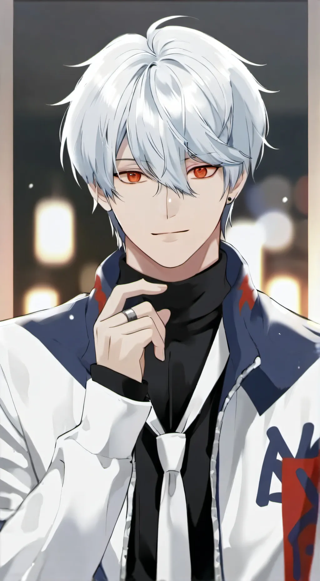 ai character: Shoto Todoroki background