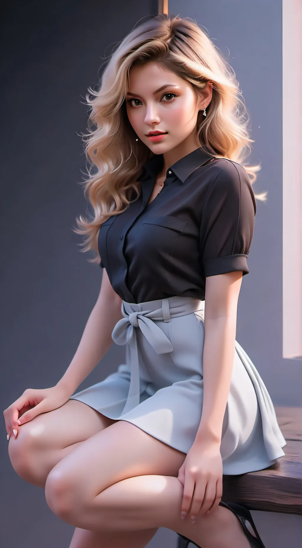 ai character: Lauren background