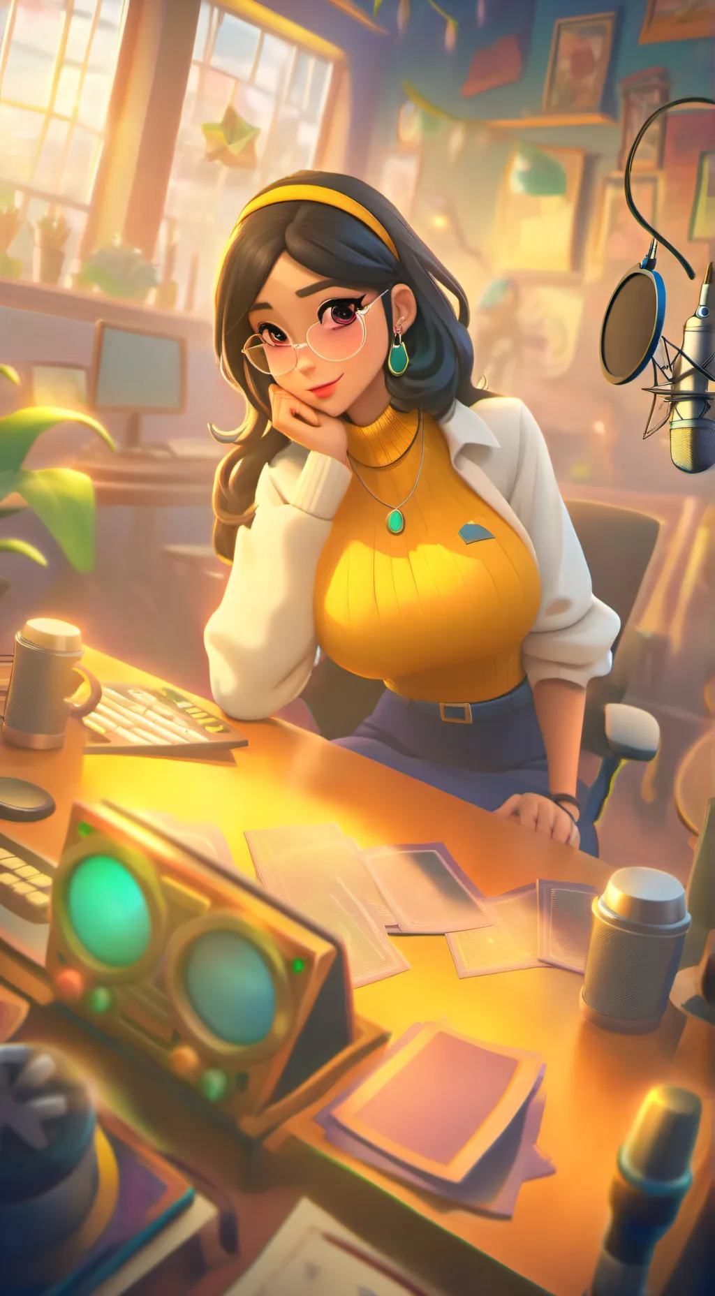 ai character: Tagi Toka background