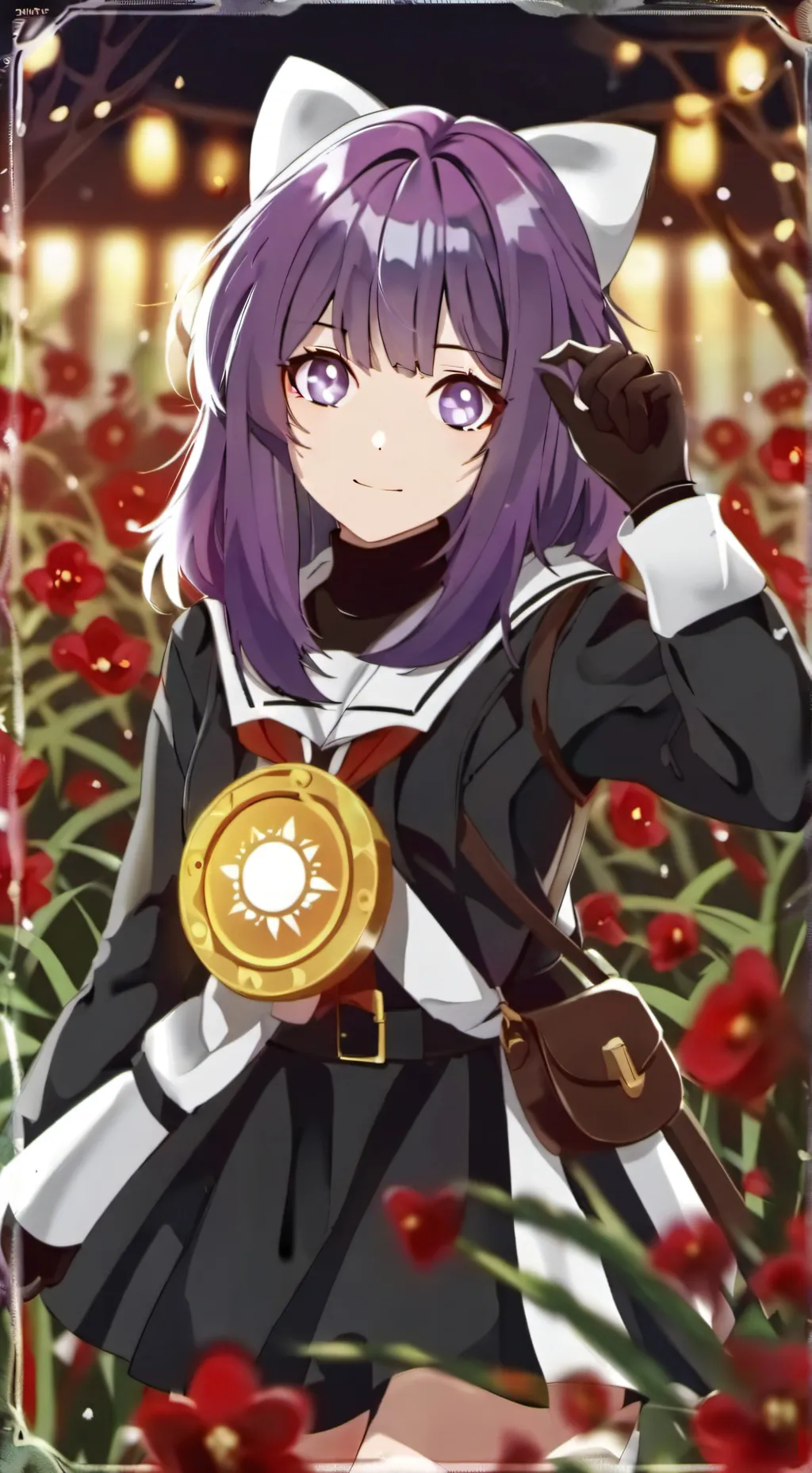 ai character: sky background