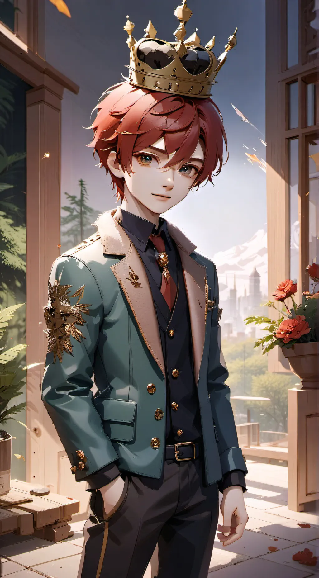 ai character: Adam ( king ) background