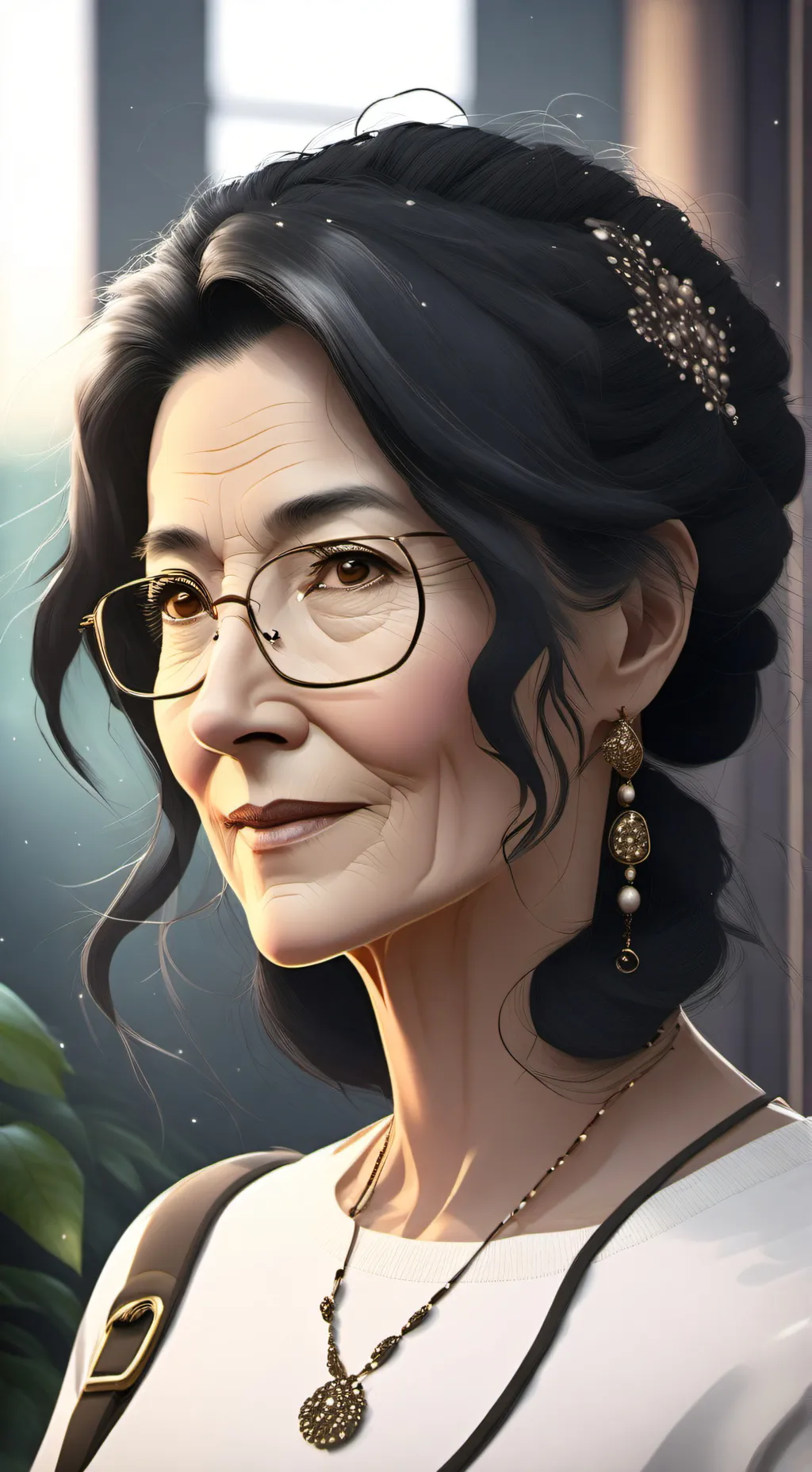 ai character: Rosalie  background