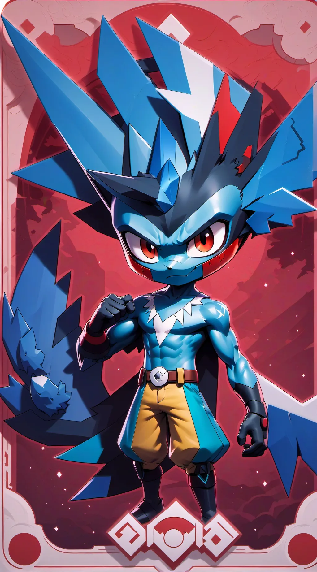 ai character: Ares background