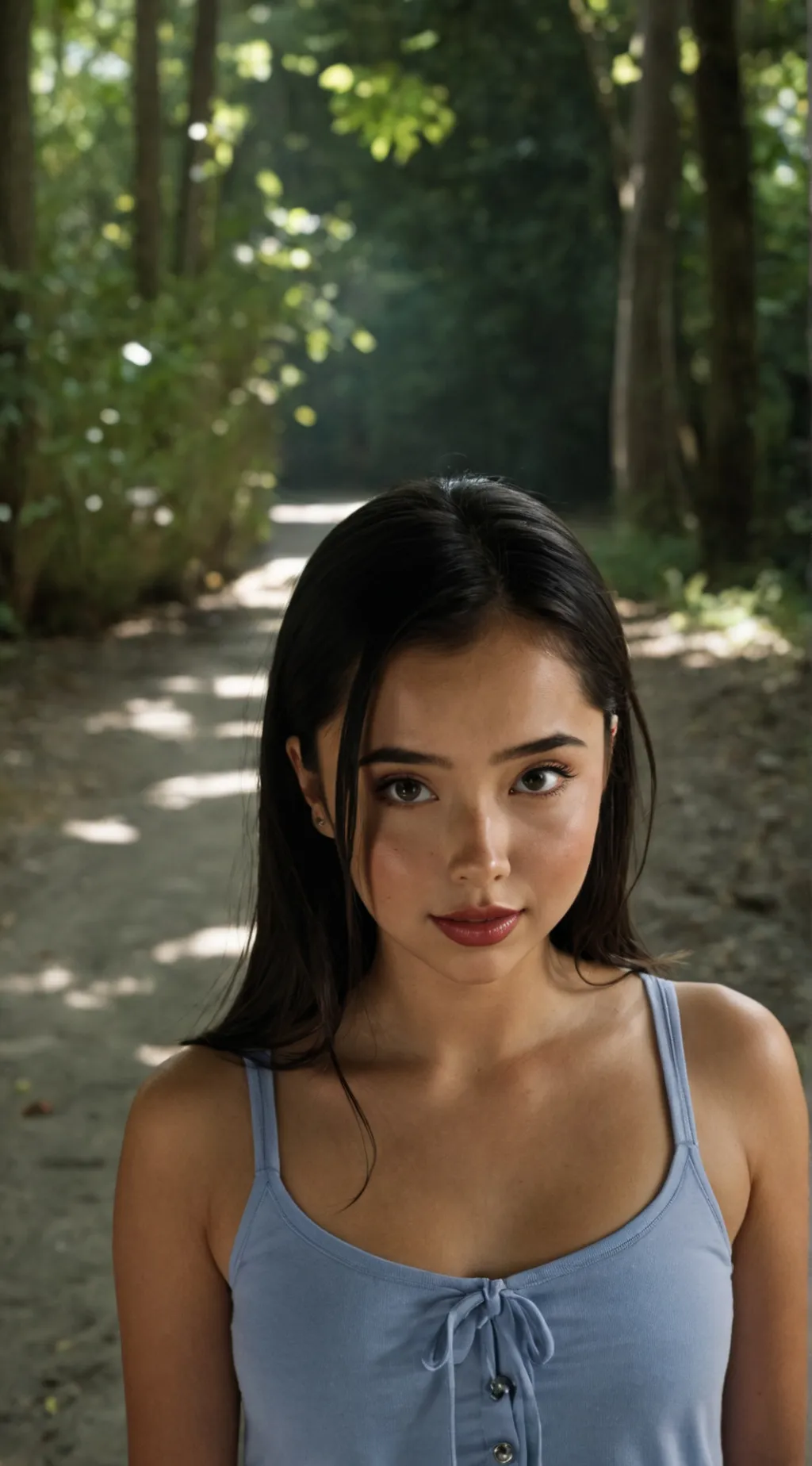 ai character: Angie Last Summer background