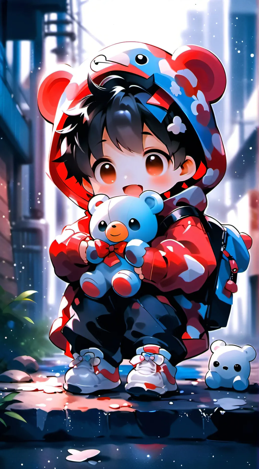 ai character: Joey!! ~~ background