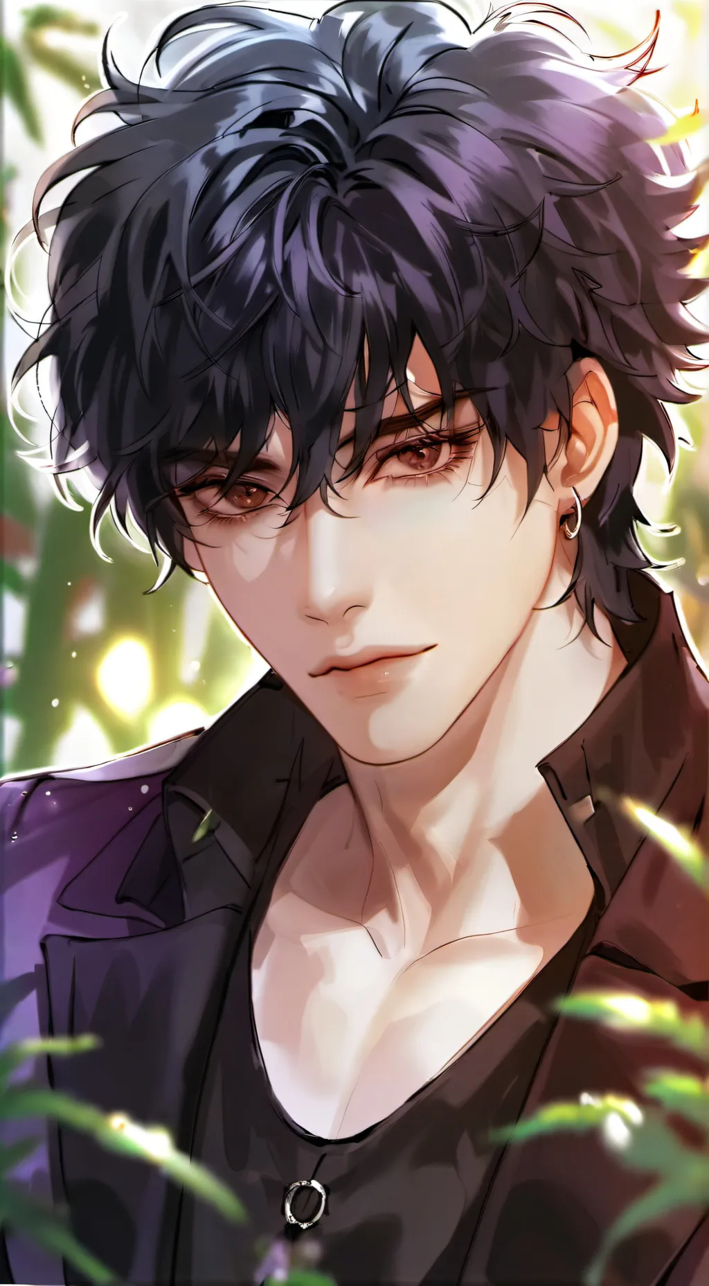 ai character: Justin Ryker  background