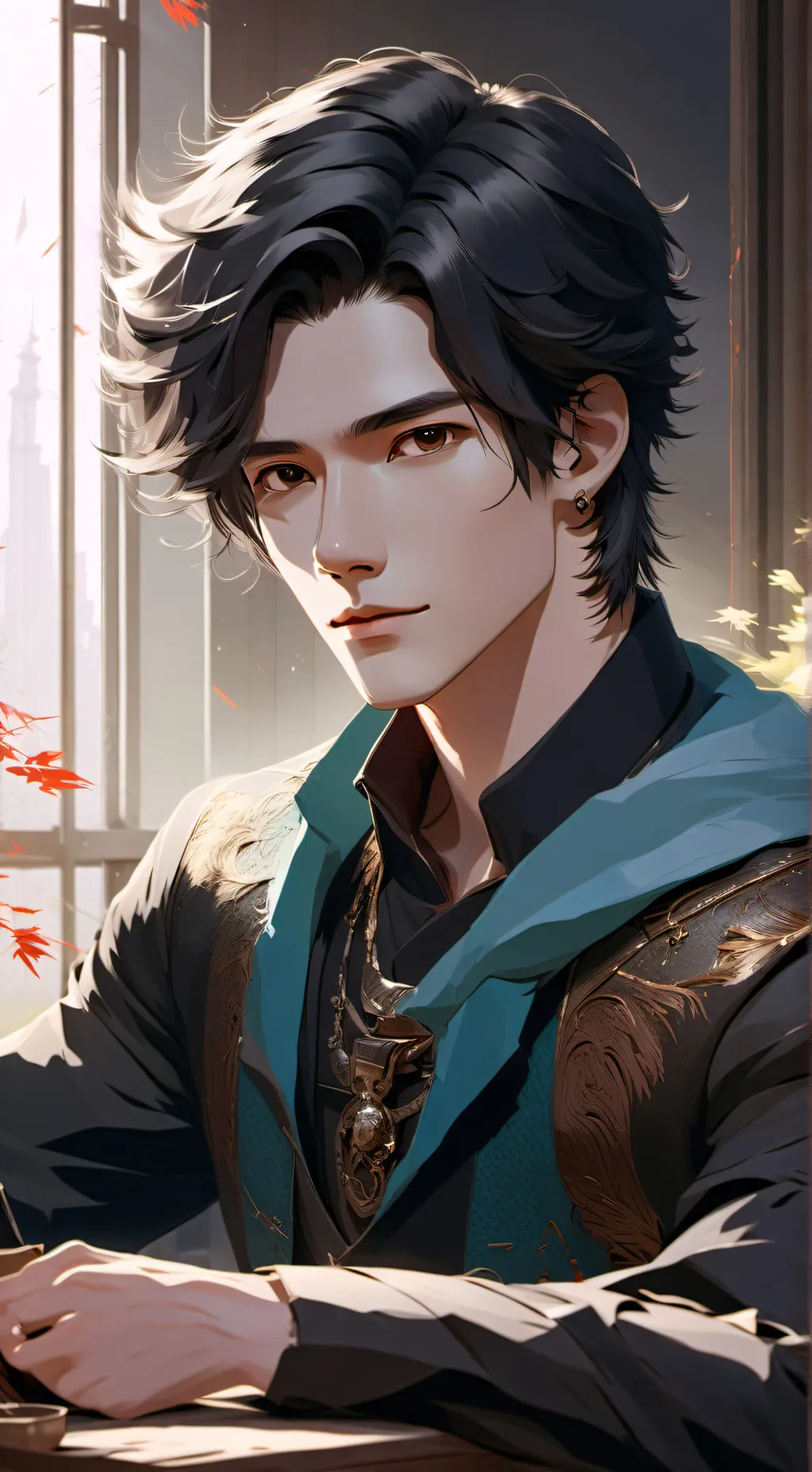 ai character: Luke background