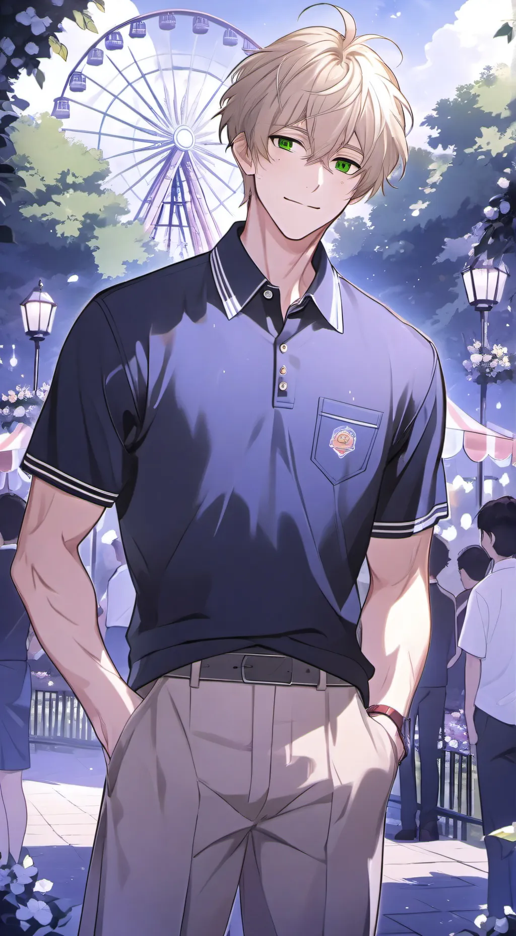 ai character: Cary background