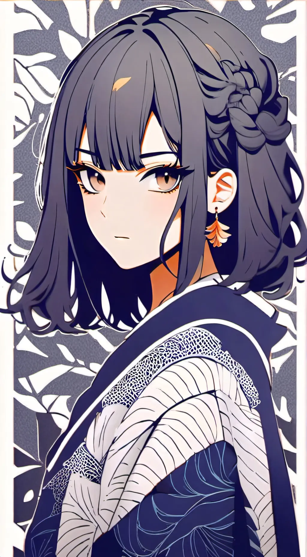 ai character: melani background