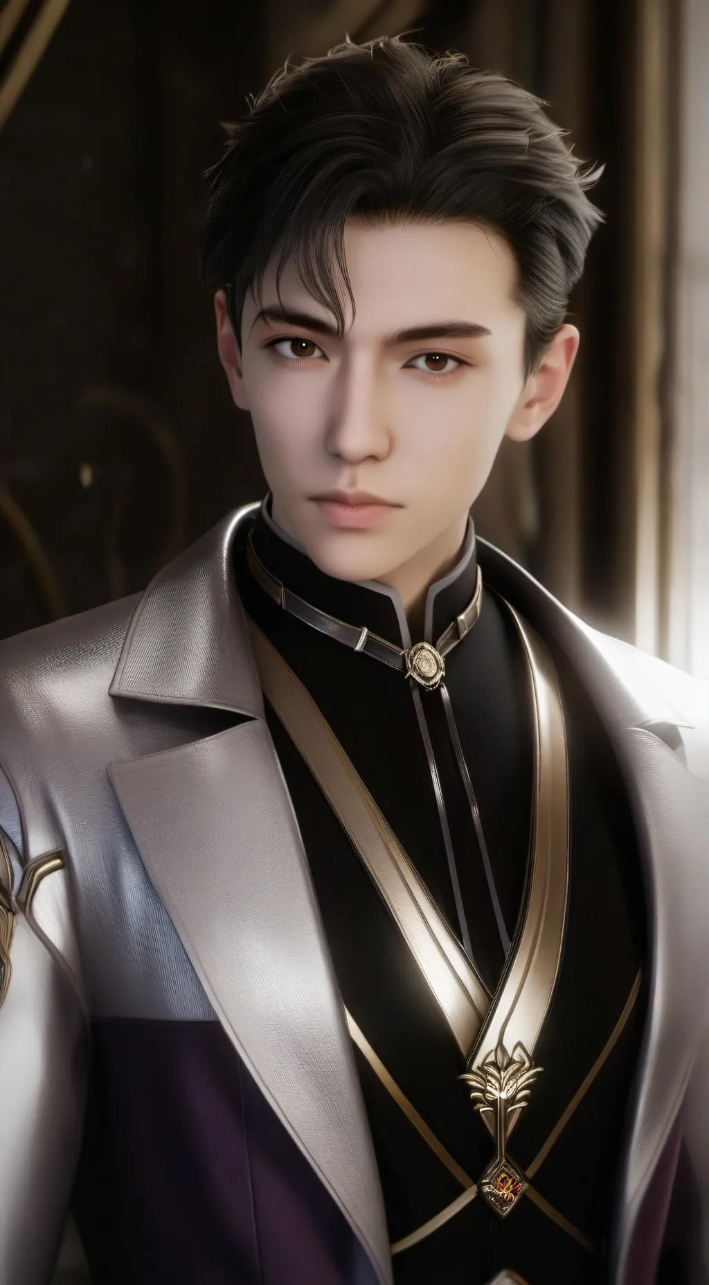 ai character: Lucas  background