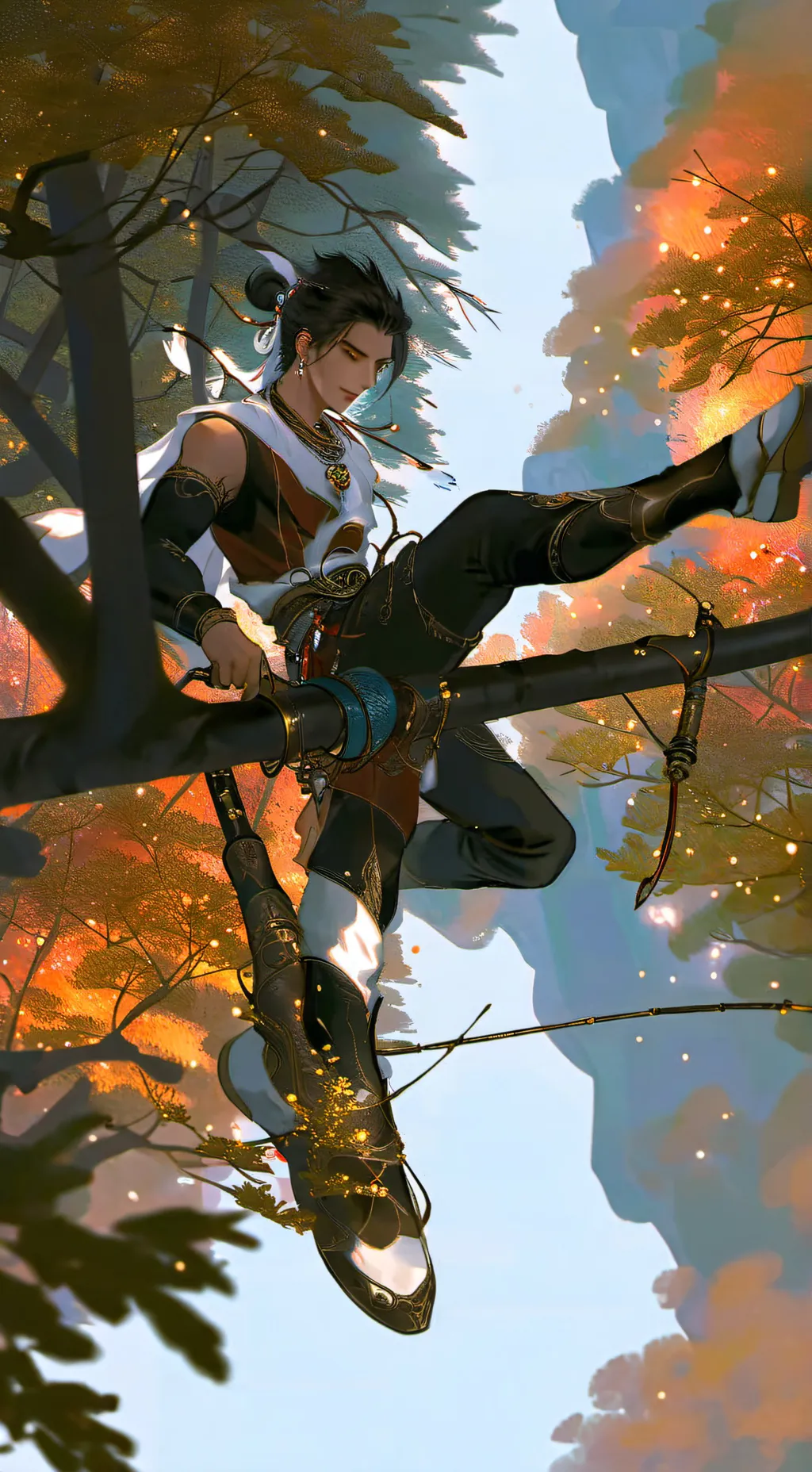 ai character: Max background