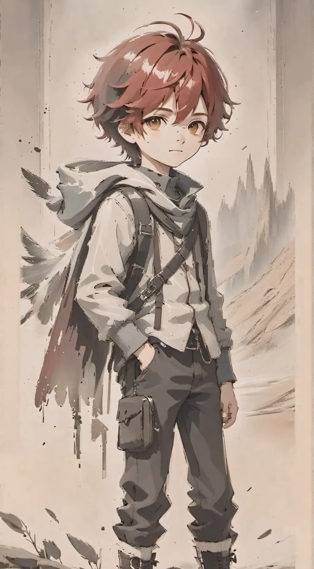 ai character: Kirishima background