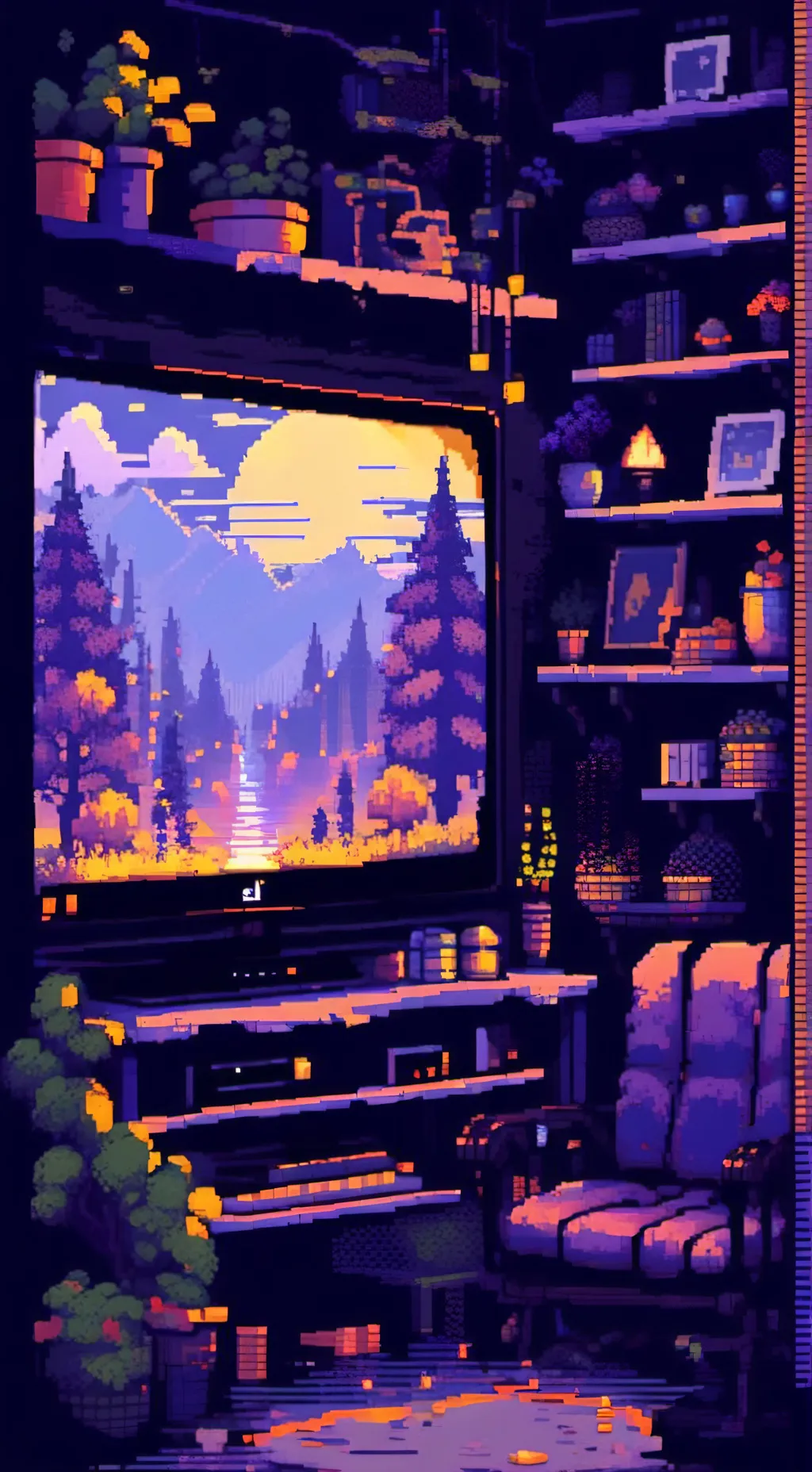 ai character: Tvwoman background