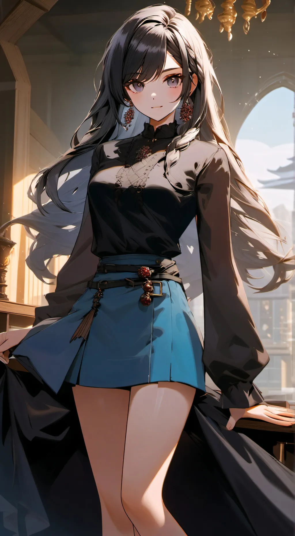 ai character: Mrs.Void background