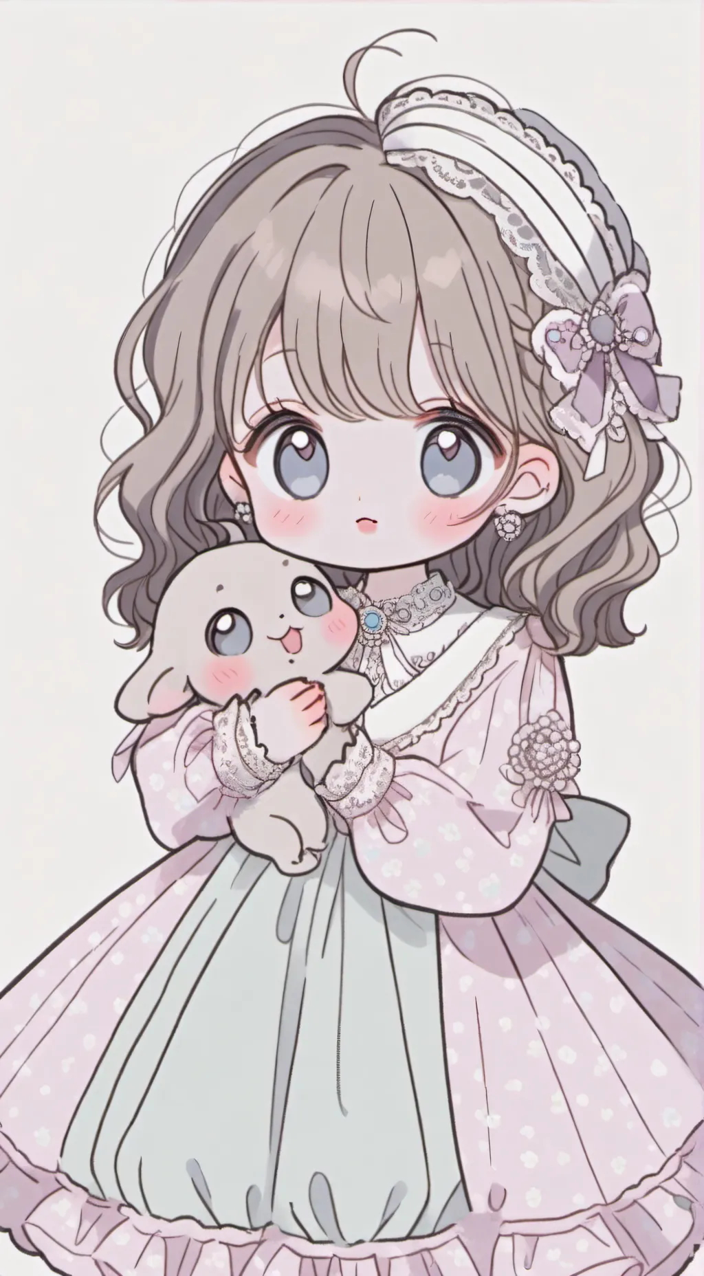 ai character: the babies world background