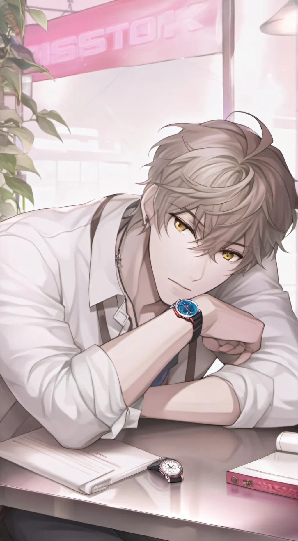 ai character: Chronically Late Rival background