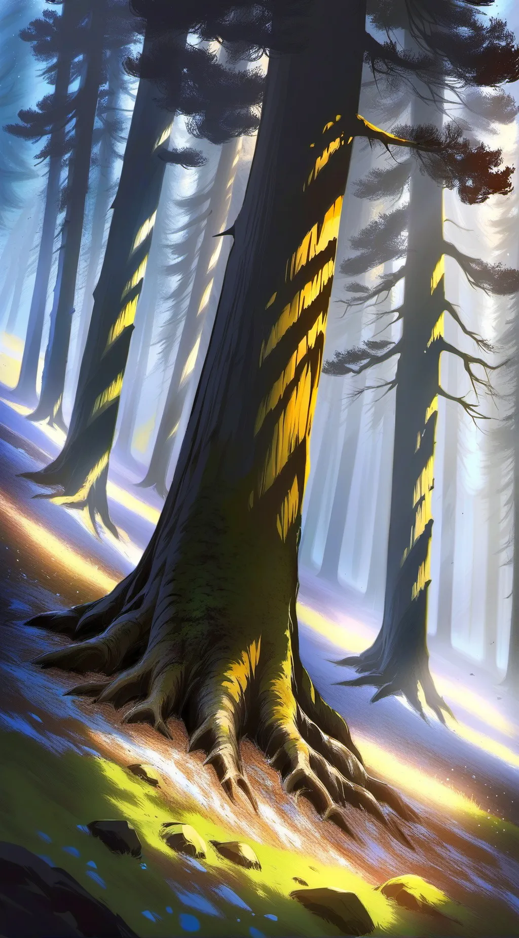 ai character: Forsaken background