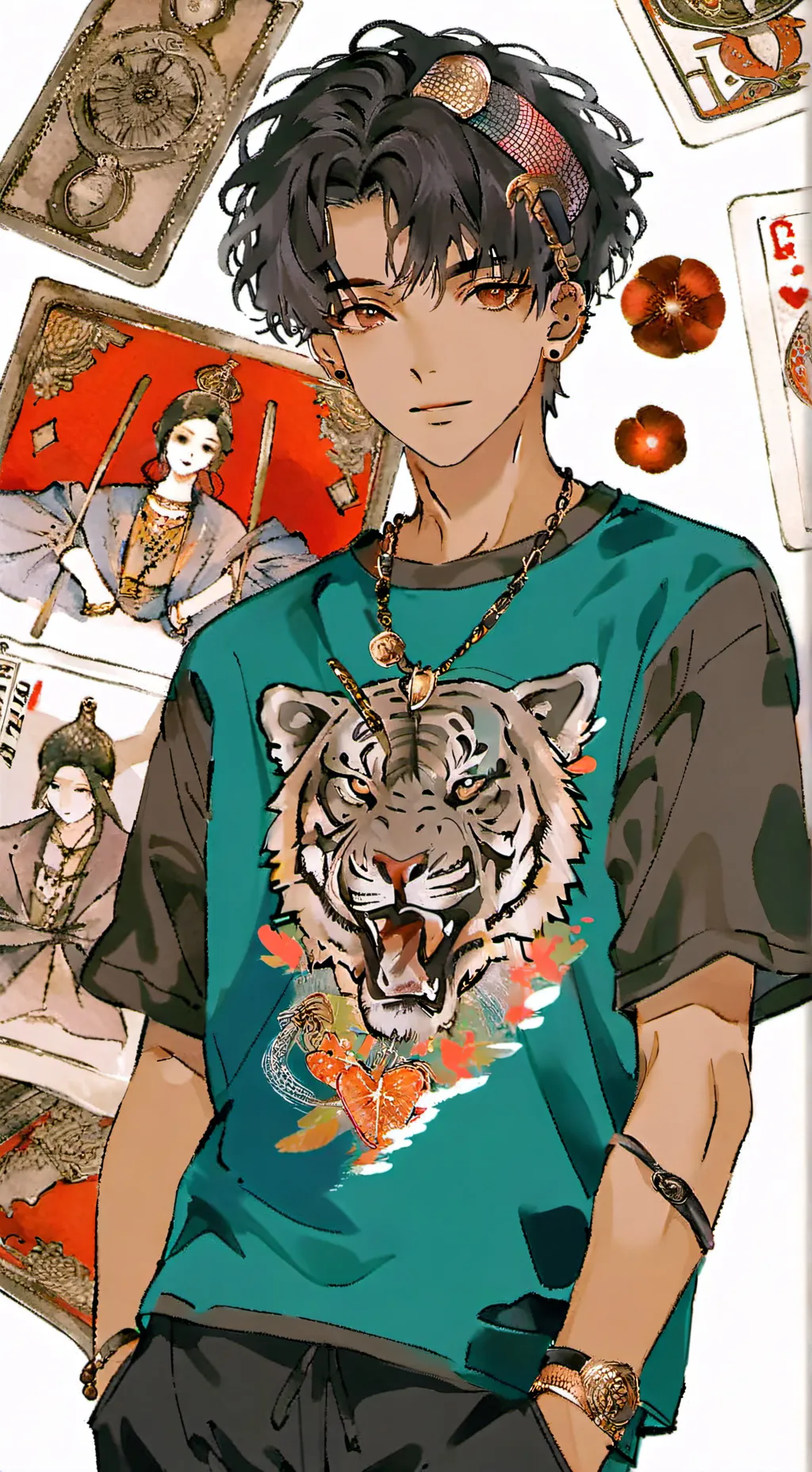 ai character: Axel background