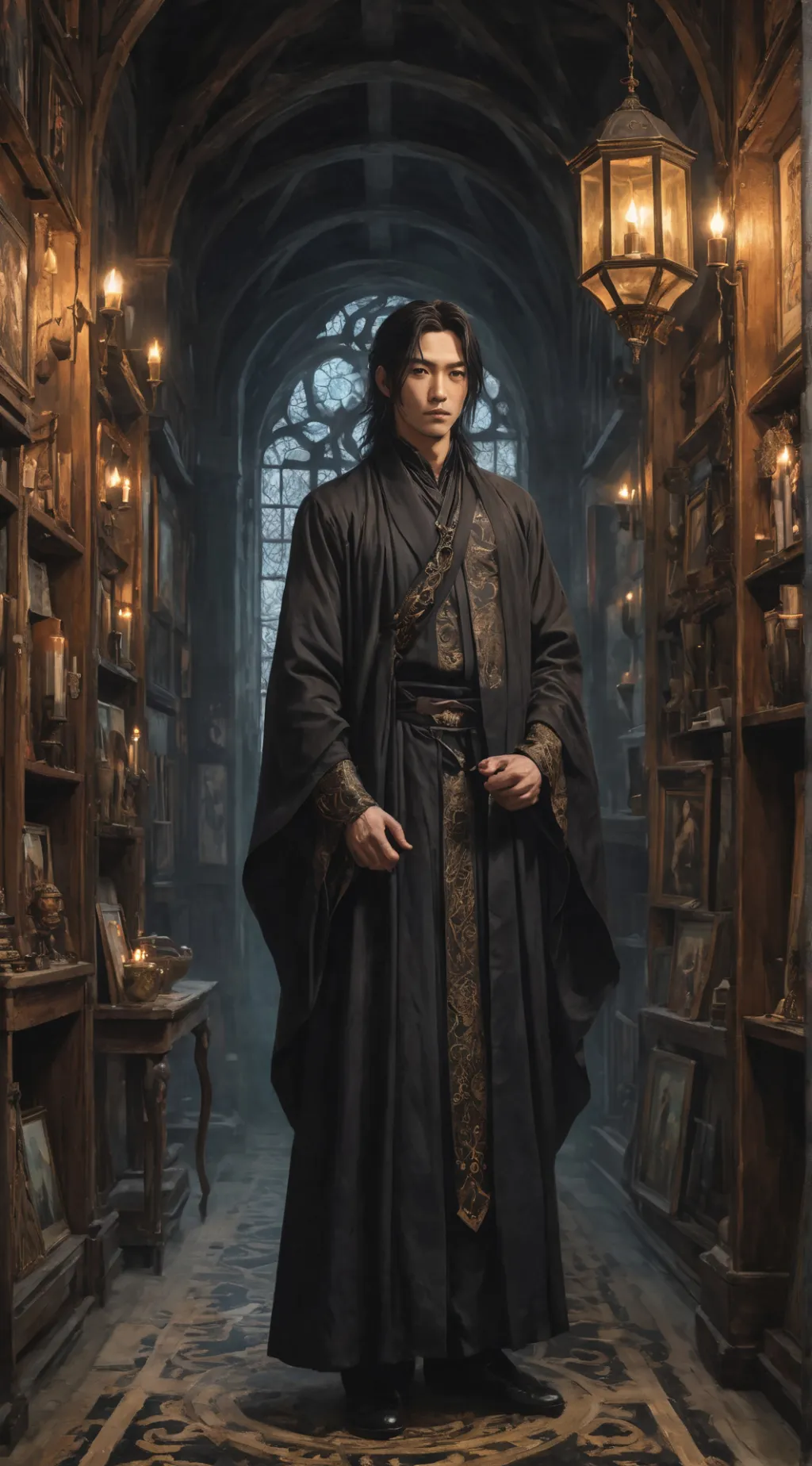 ai character: Lucien background