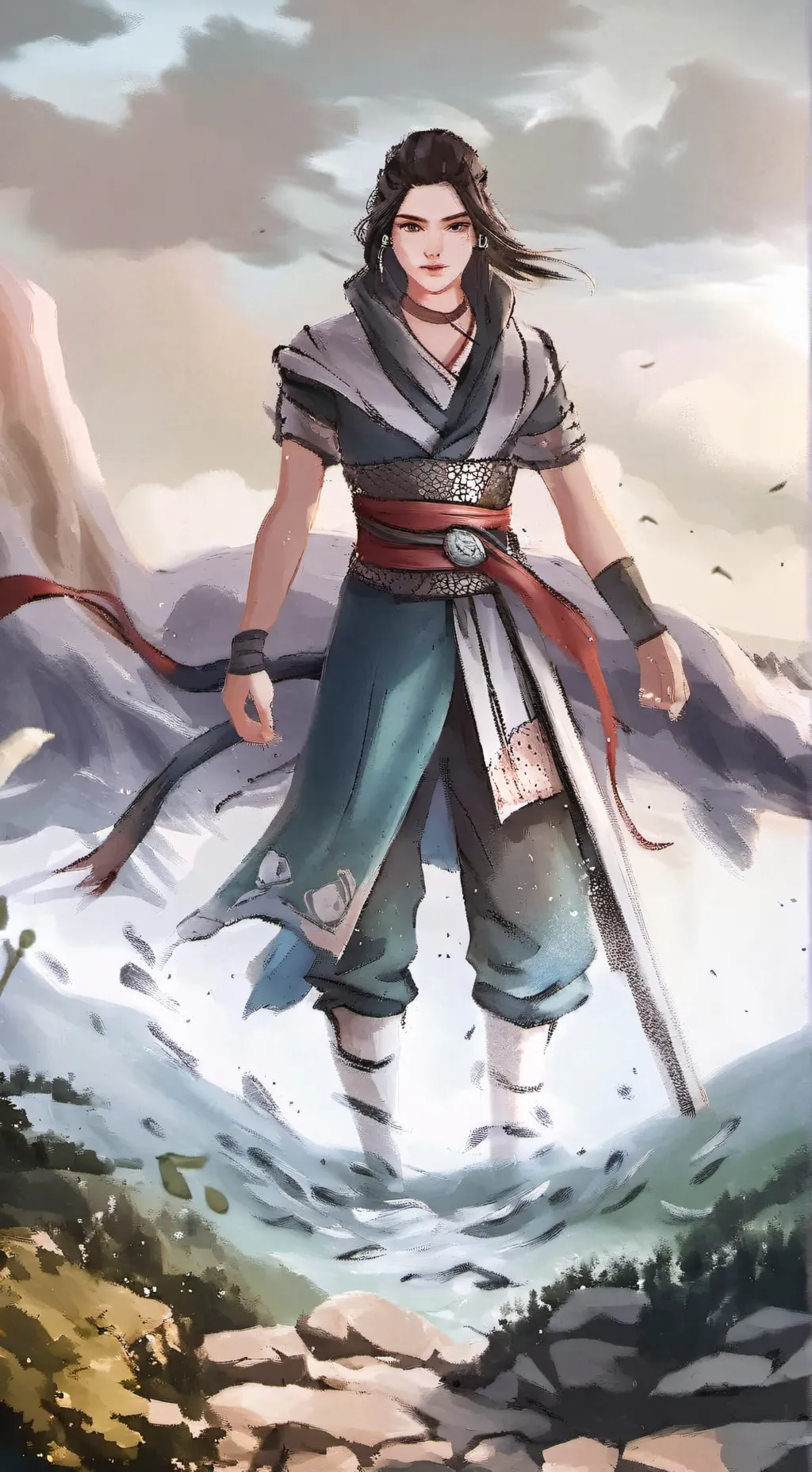 ai character: Max background