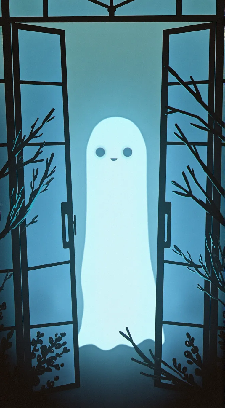 ai character: ghost  background