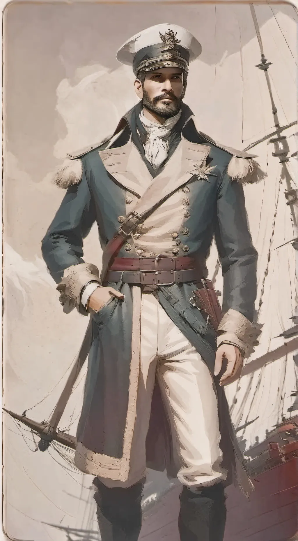 ai character: siren hunter background