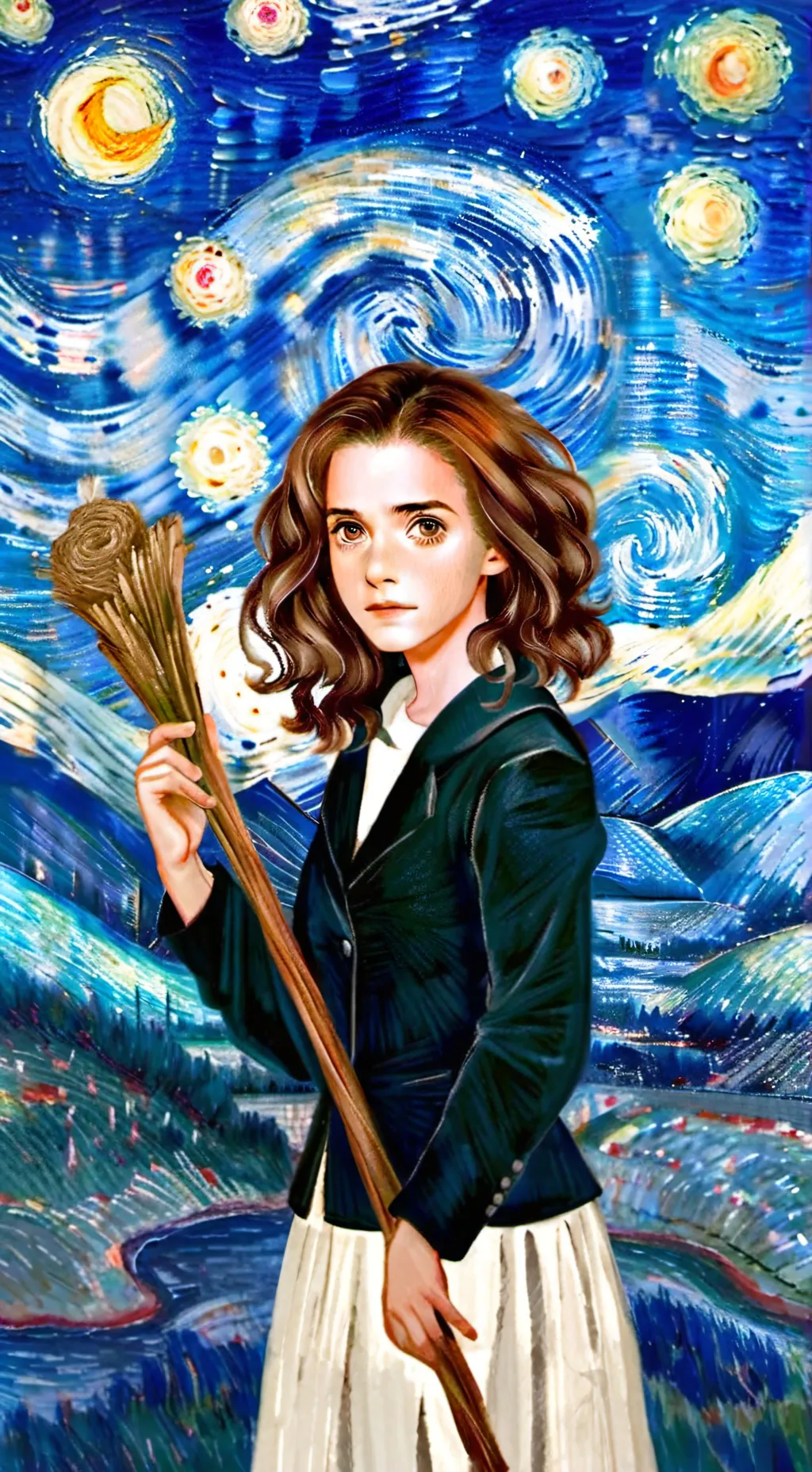ai character: Hermione Granger background