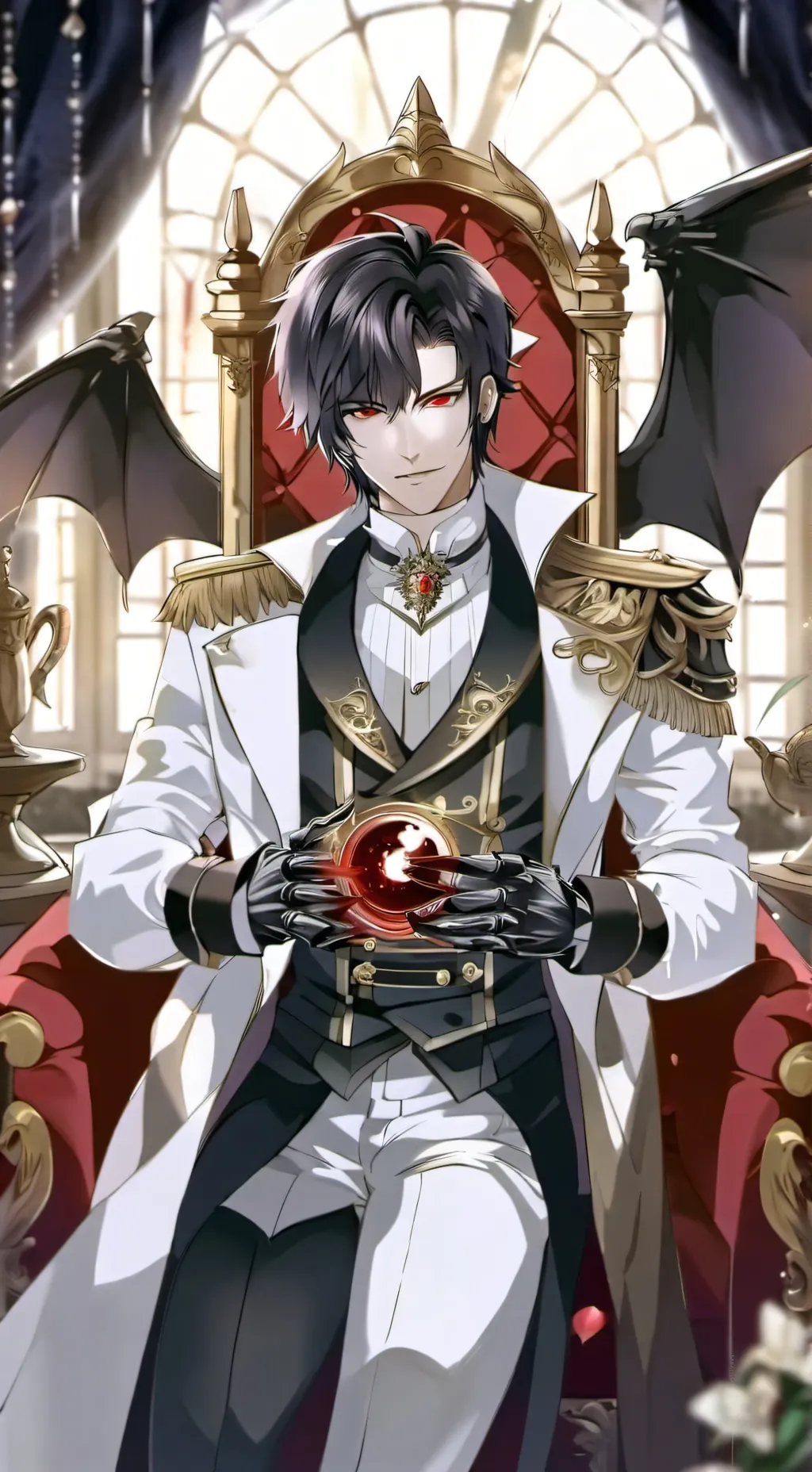 ai character: Daymeon  background