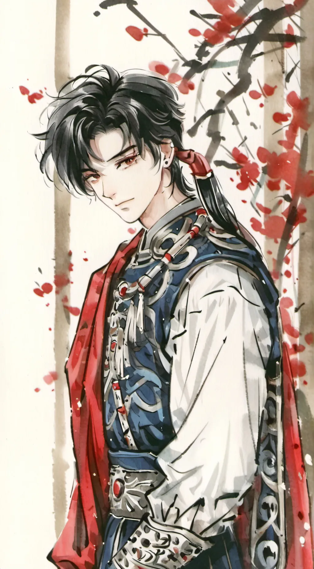 ai character: Ник ≽^• ˕ • ྀི≼ background