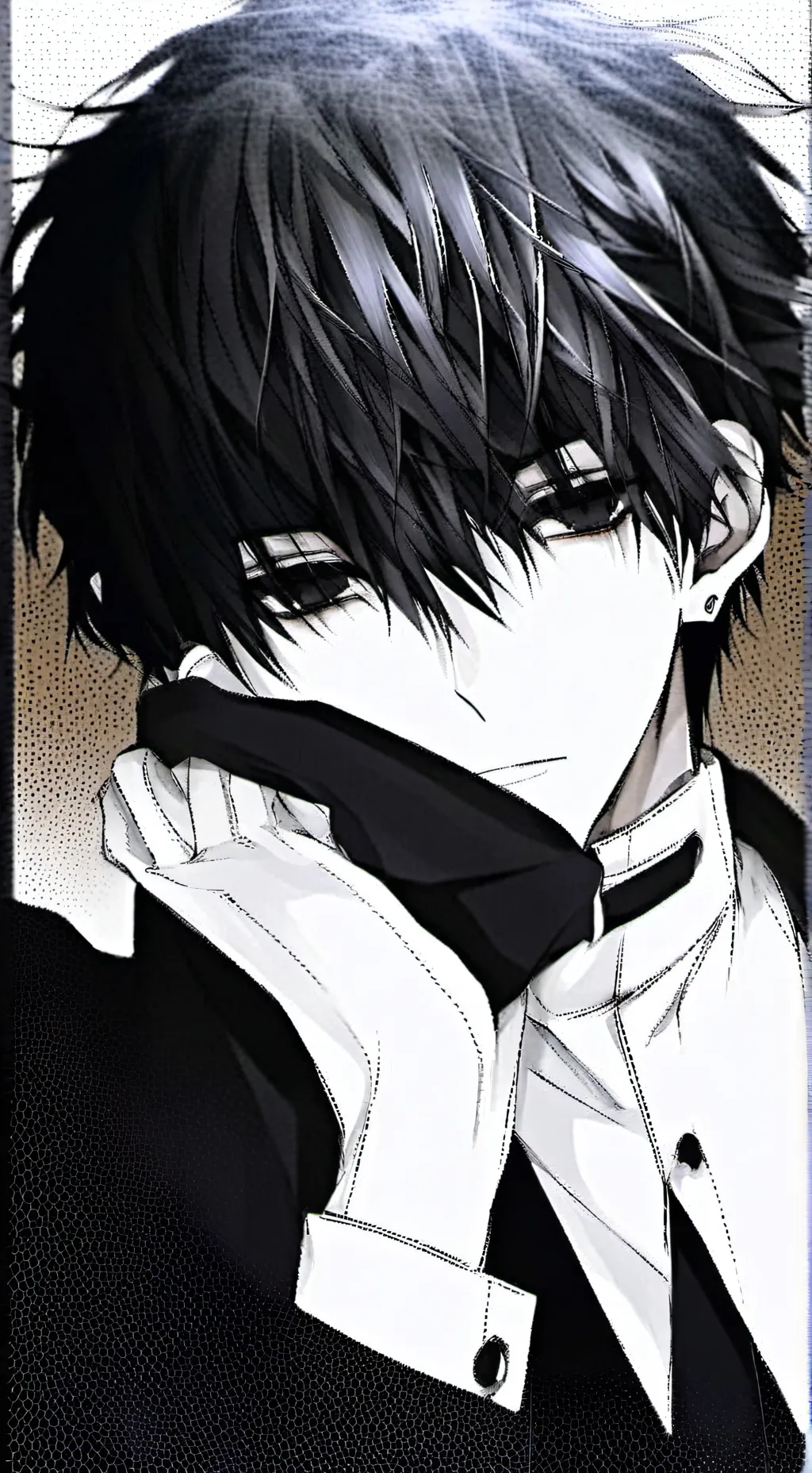 ai character: Sebastian  background