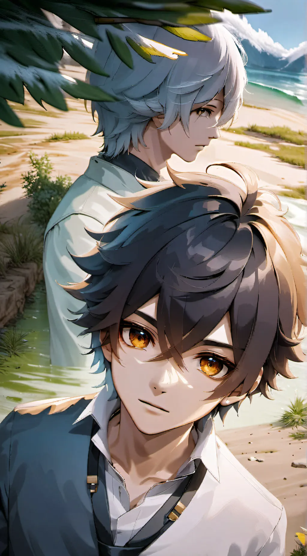 ai character: 💘saneoba💘 background